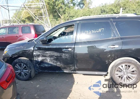 2019 Nissan Pathfinder Sv из США, поврежденный, VIN 5N1DR2MM5KC634658